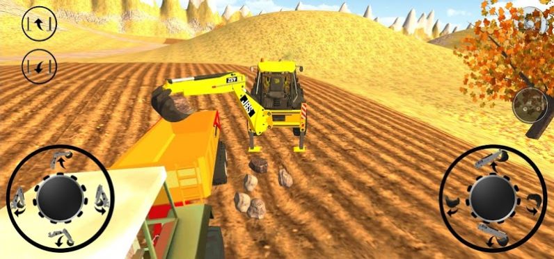 工地挖掘机施工(Excavator Construction Simulator Truck games 2021)