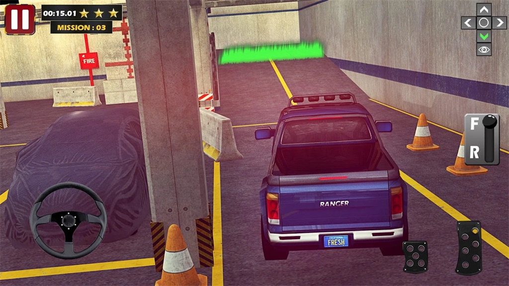 屋顶跳跃停车模拟器(Real Car Parking 3D Game)