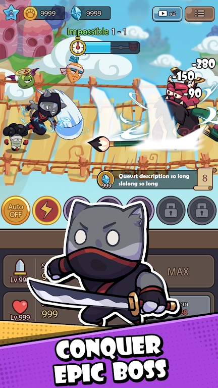 猫传奇放置RPG战(Cat Legend Idle RPG War)