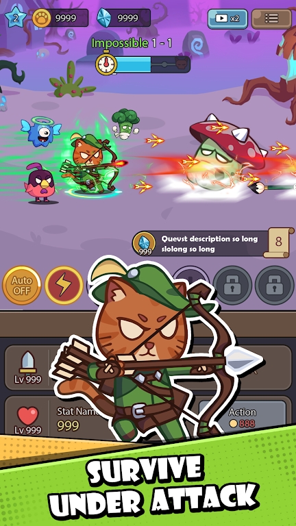 猫传奇放置RPG战(Cat Legend Idle RPG War)