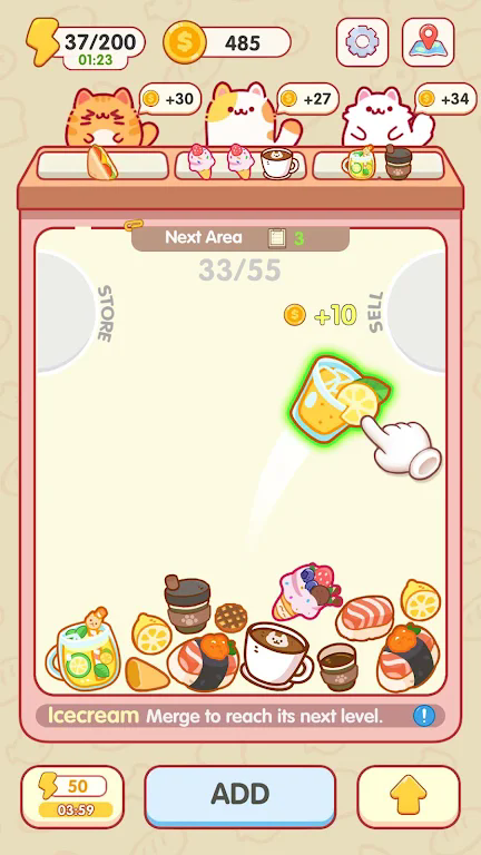 猫猫合并厨师最新版下载-猫猫合并厨师(Kitty Chef)最新版手机下载v1.000