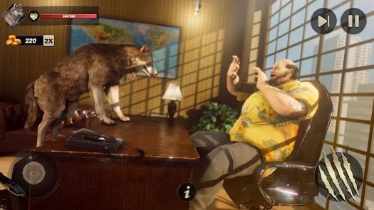 野狼生活模拟器(Wild Wolf Life Simulator Game)