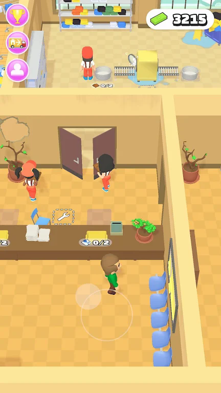 收拾屋子开设洗衣店(Clean House 3D: Idle Manager)