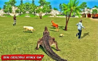 鳄鱼海滩攻击模拟器(Hungry Crocodile Attack 3D)