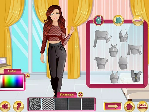 模特明星女孩装扮(Model Star Girl Dress Up Games)
