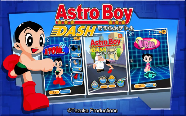 阿童木跑酷1.3.0版本(Astro Boy Dash)