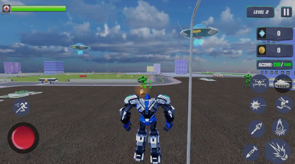 真实机器人变形3D(Real Robot Transformation 3D)