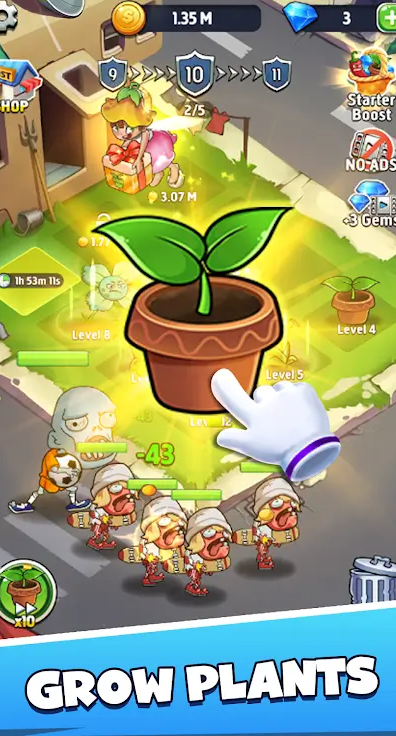 僵尸防御合并植物(Merge Plants)