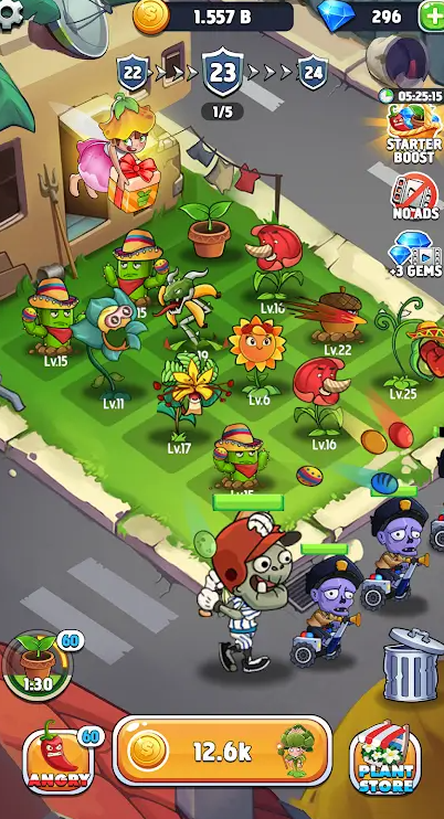 僵尸防御合并植物(Merge Plants)